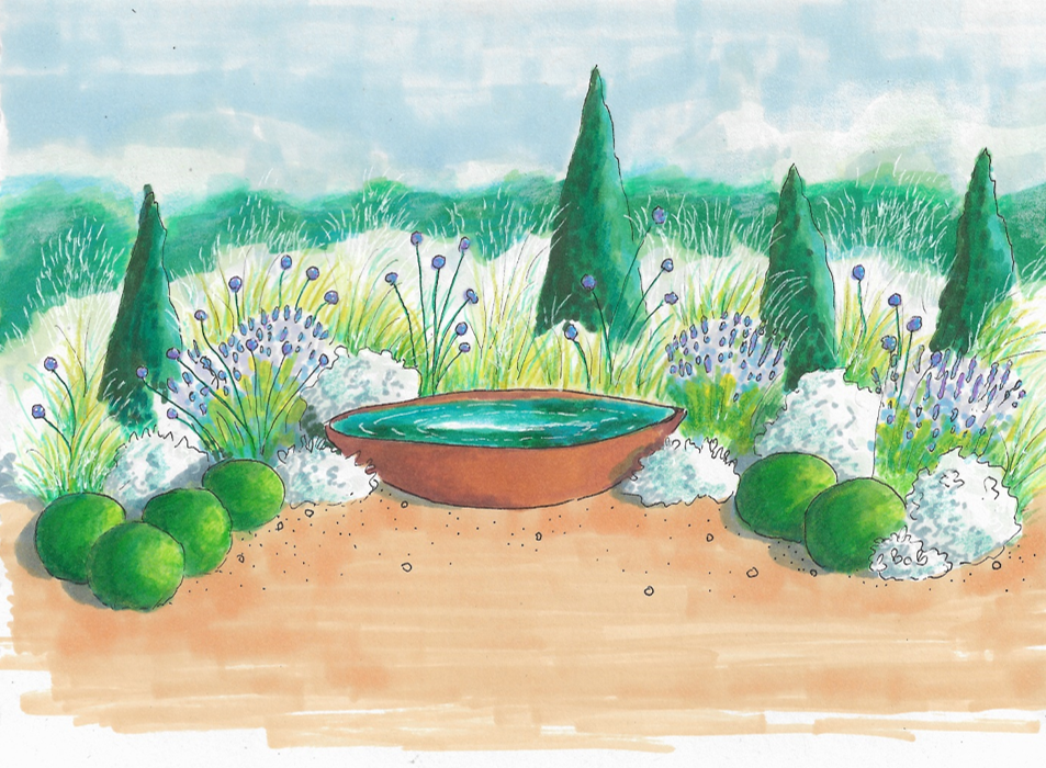 Contemplative garden