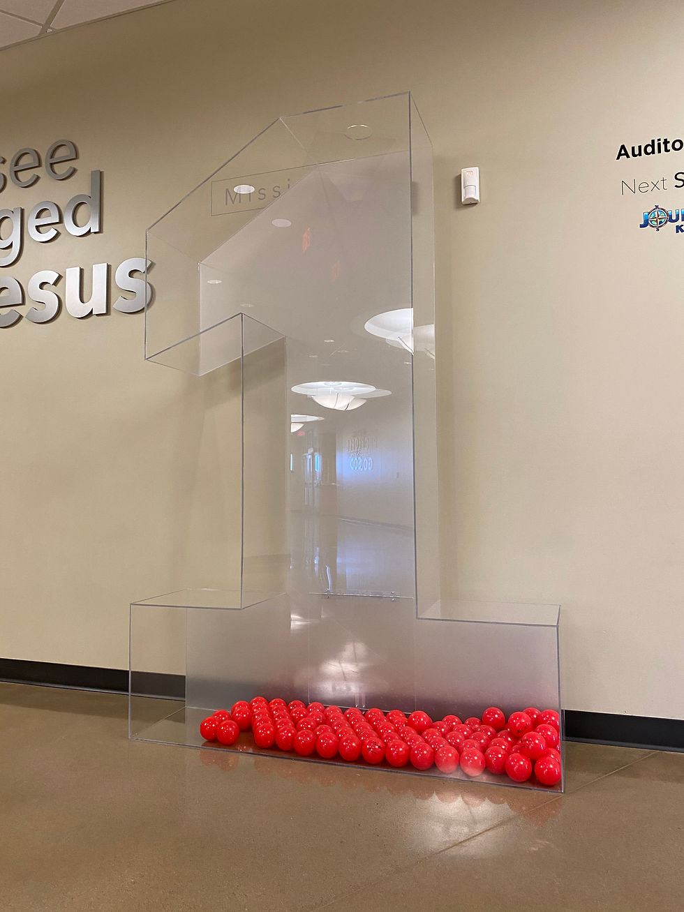 Large Acrylic Number