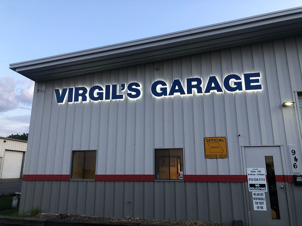 Halo Lit Channel Letters