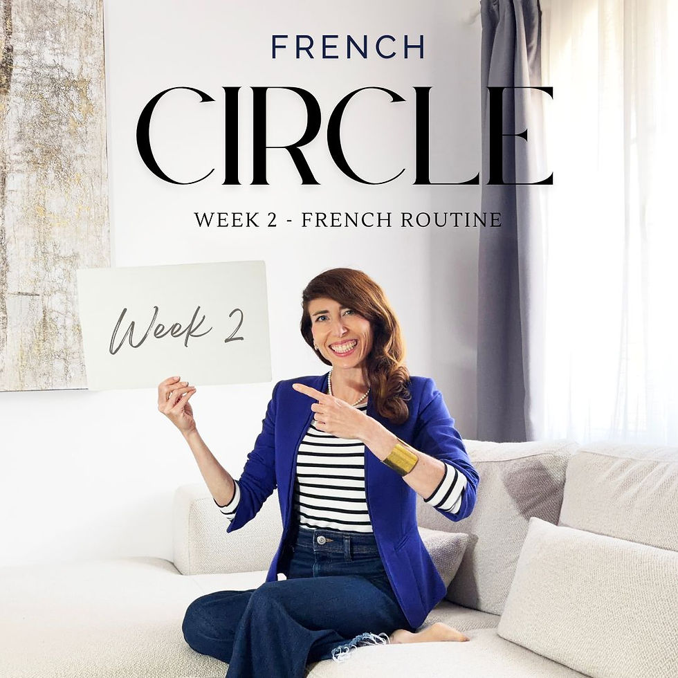 FRENCH ROUTINE : Intégrez le français à votre quotidien