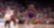 Isiah Thomas surveys the floor while guarded by Michael Jordan. Photo credit Nathaniel S. Butler, 1989 NBE