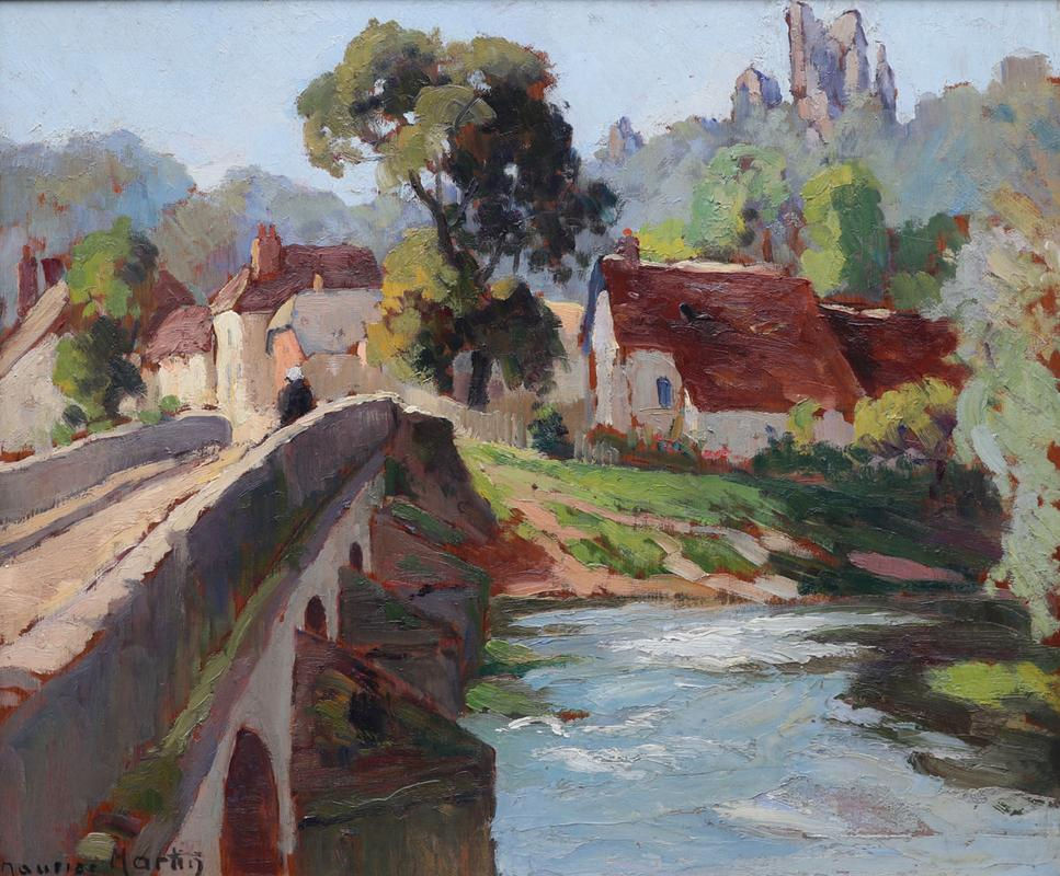 MAURICE MARTIN | Le Loir à Lavardin