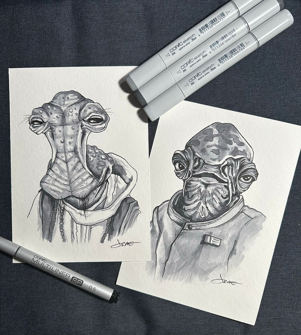 Star Wars Marker Sketches