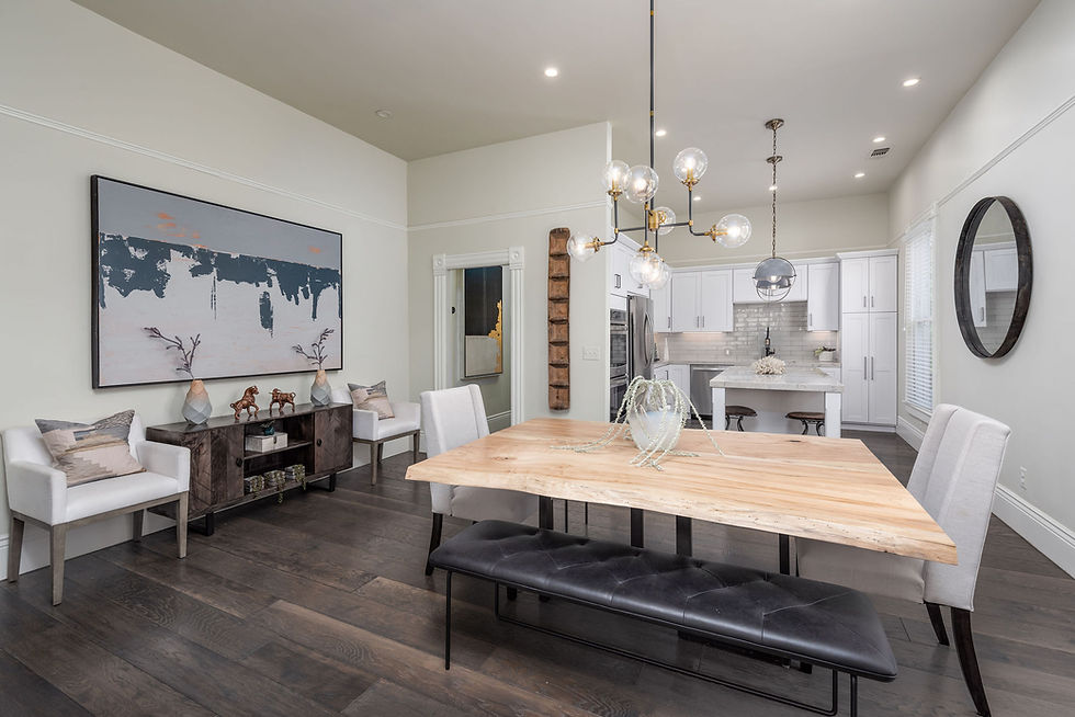 Thumbnail: Live Edge Solid Wood Dining Table