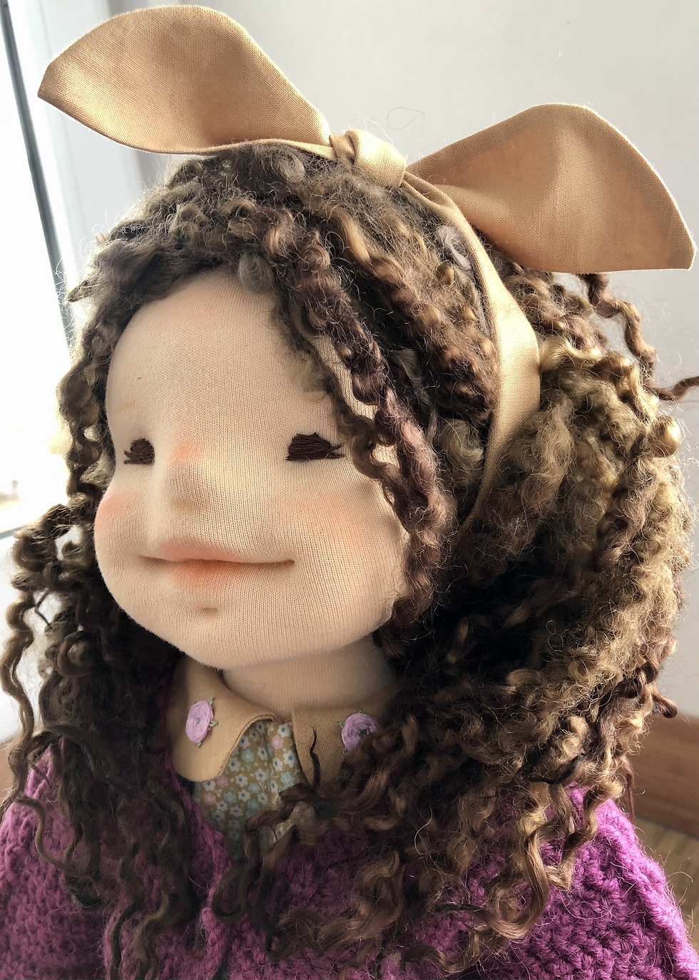 Thumbnail: Clara Waldorf Inspired Doll 18 Inches/ 46 cm
