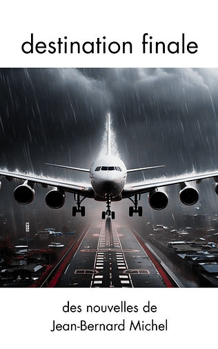 Jean-Michel BERNARD, auteur de romans SF et d'anticipation, nouvelles. Cet avion ne va pas bien finir. Il va se crasher sur des milliers de gens. Le pilote est désespéré, dépressif et s'enrage contre le destin qui lui a ravi son fils, et dont l'épouse s'est, elle-aussi, emmurée dans le silence.
