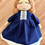 サムネイル： Handmade Cloth Doll – 30–32 cm | Natural Materials | One of a Kind