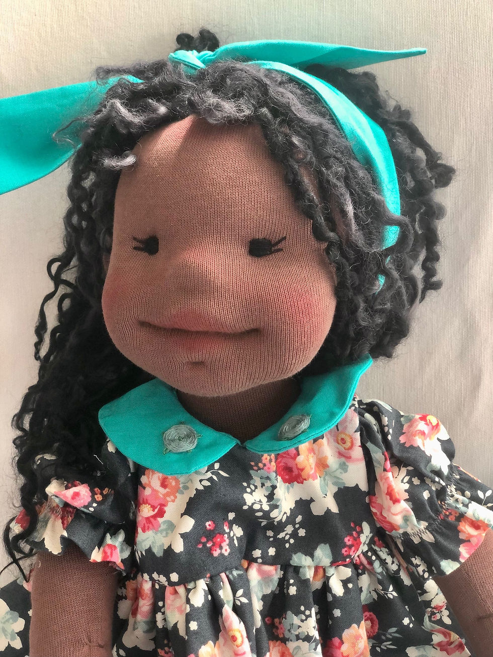 Thumbnail: Zuri 18 inches 46 cm Waldorf Inspired Doll 