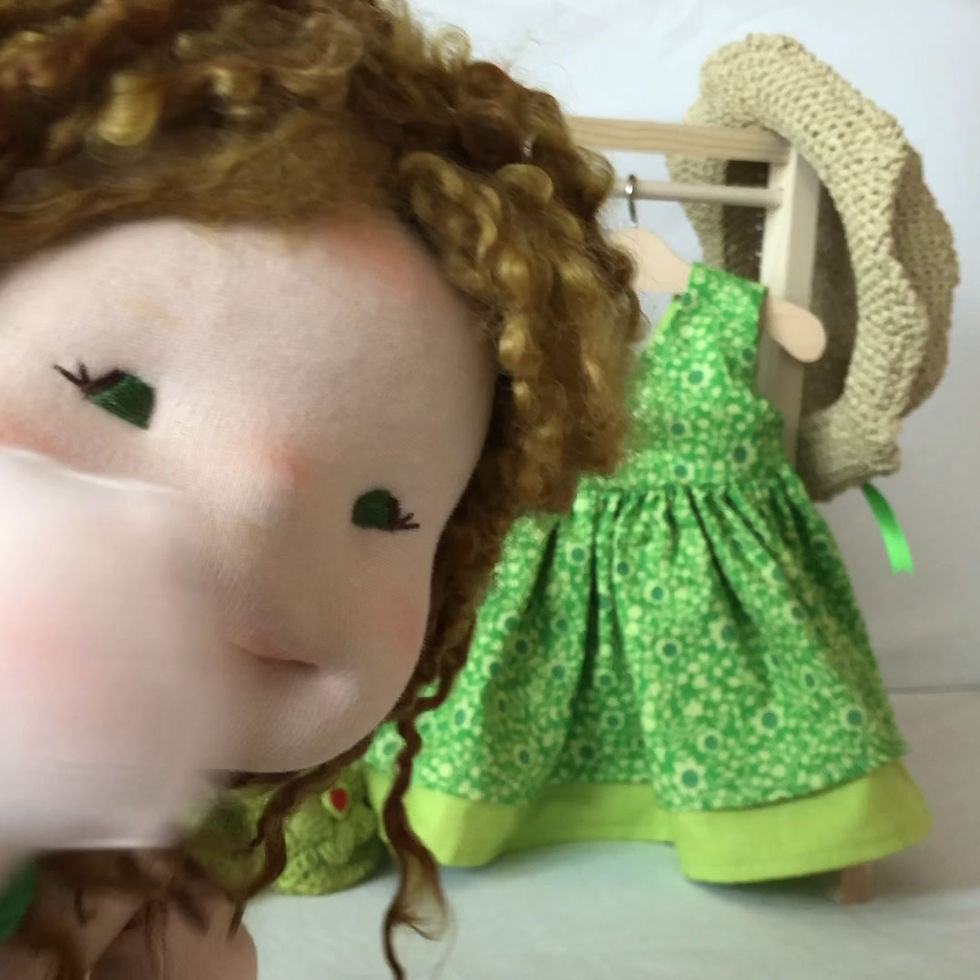 Thumbnail: Lottie 18 inch/46 cm Waldorf Inspired Doll
