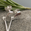 Thumbnail: Earrings Seashore Long Drop Mis-Matched Silver Copper Earrings F&W