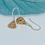 Thumbnail: Bronze Drop Earrings choose shape.