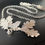 Thumbnail: Jenny Wren and Oak Leaf  Necklace © - Sterling Silver (Eco Silver) W  F