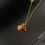 Thumbnail: Pendant - When Robins Appear © silver or gold