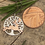 Thumbnail: Small Running Hare; Tree of Life Pendant ©