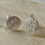 Thumbnail: Oak Leaf and Acorn Stud Earrings  Sterling Silver Stud Post Earrings.