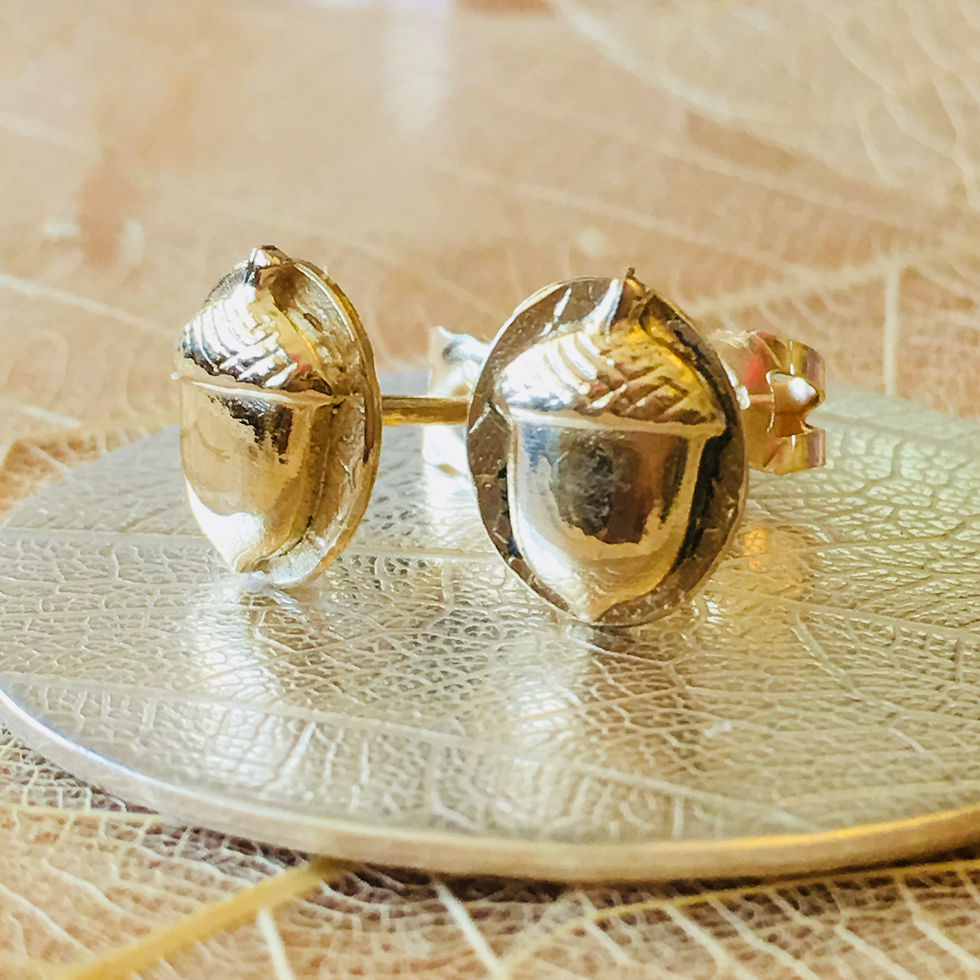 Thumbnail: The Golden Acorn Earrings