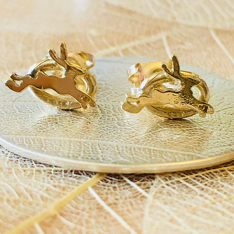 Hare earrings cheap