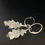 Thumbnail: Oak Leaf Long Drop Earrings © - Sterling Silver (Eco Silver)