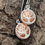 Thumbnail: Earrings Moon Star Tree Long Drop Mis-Matched Silver Copper Earrings