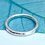 Thumbnail: Hammered Halo Heavy Ring in Silver - made to order