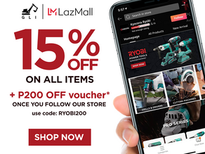 Kyocera Ryobi Power Tools is finally in Lazada!