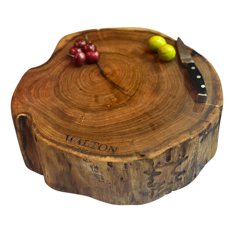 Thumbnail: 4" Thick Stump Chopping Block