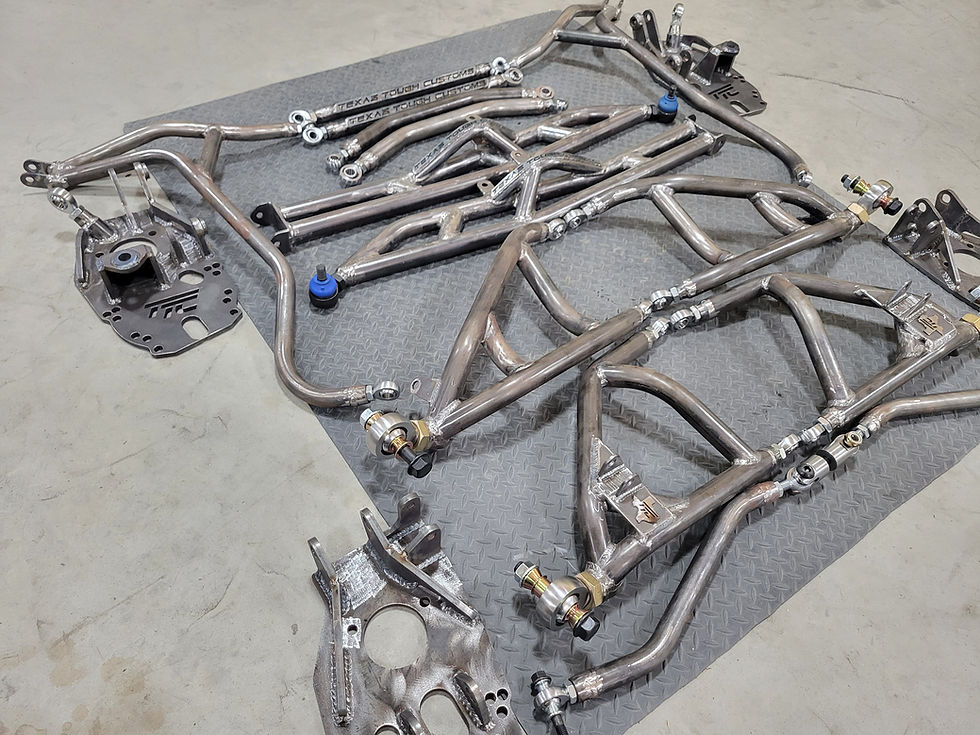 Thumbnail: Honda Talon R 3" XL Ball Joint Delete Kit (Full Kit) (Powder Coated)
