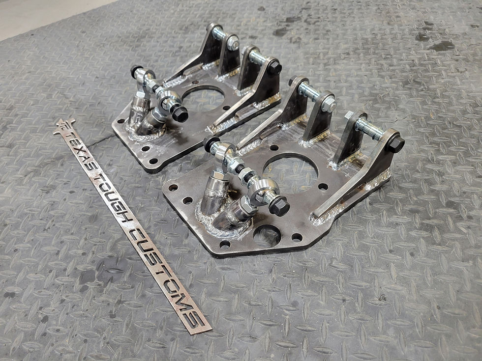Thumbnail: Pioneer 1000 4 Bolt Rear Portal Plates (Powder Coated)