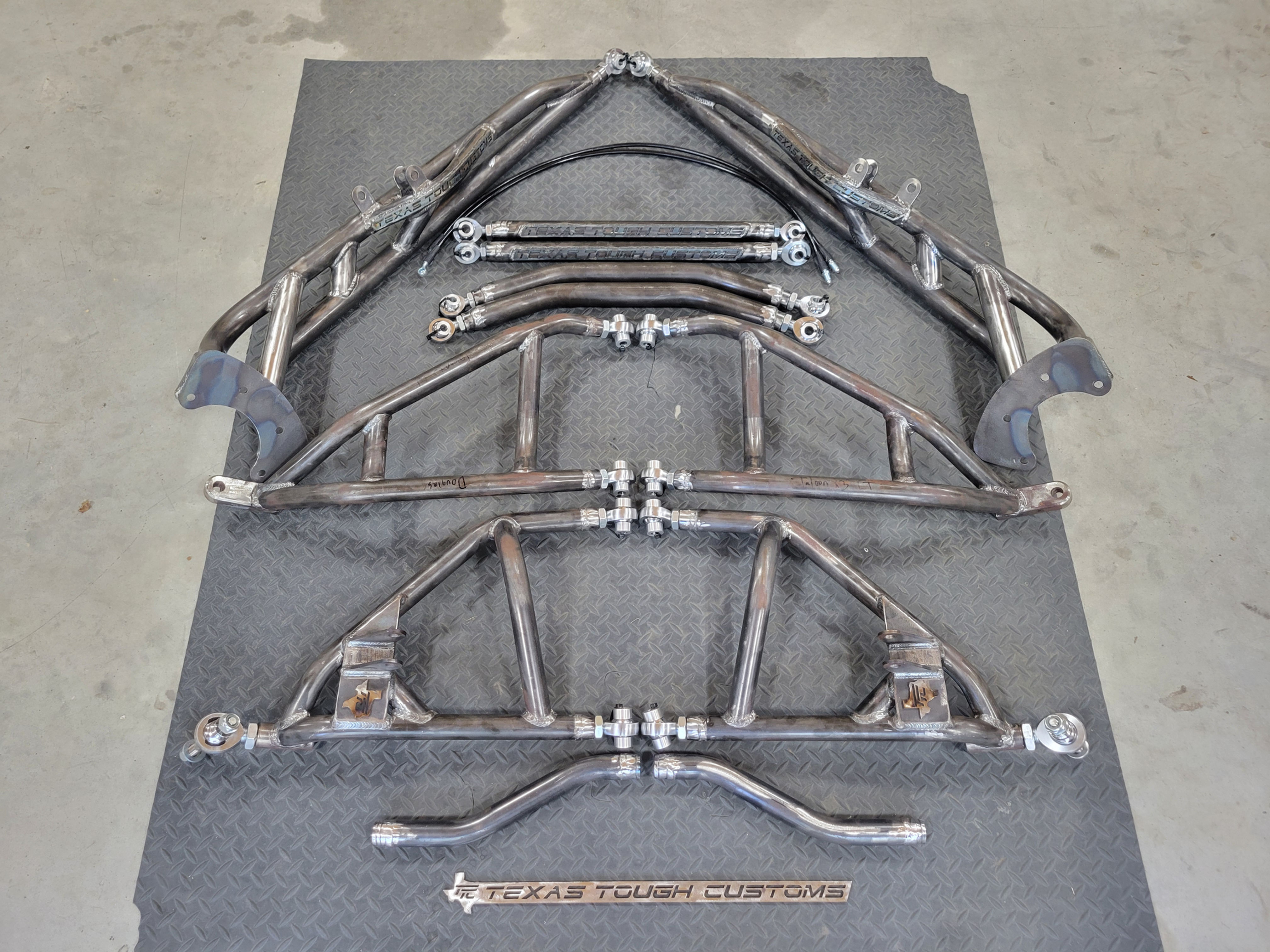 Honda Talon X 3" Long Travel Kit (Full Kit) (Bare Metal)