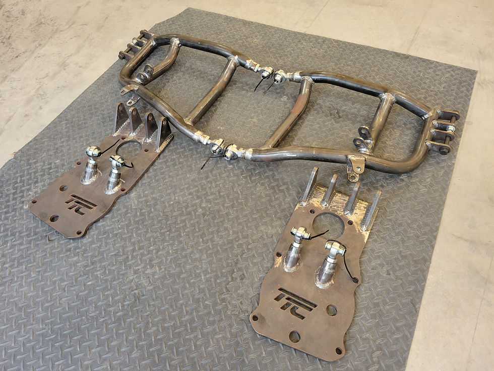 Thumbnail: Pioneer 1000 4 Bolt Rear Portal Plates (Powder Coated)