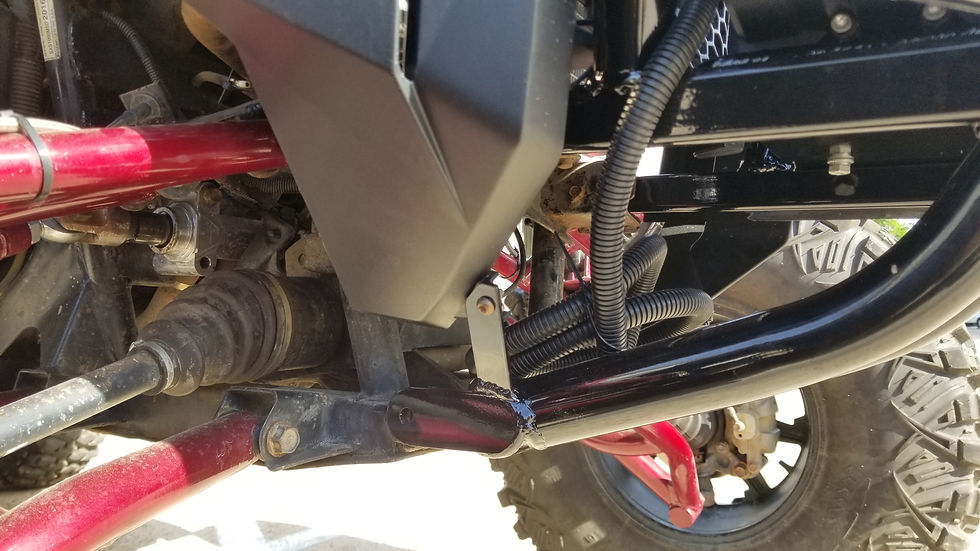 Thumbnail: Honda Pioneer 1000 Half Front Winch Bumper (Powder Coated)