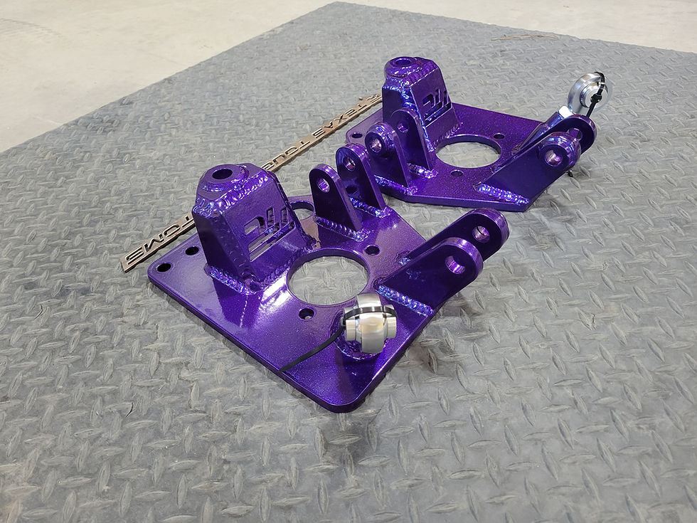 Thumbnail: Honda Talon R Rear Portal Plates (Powder Coated)