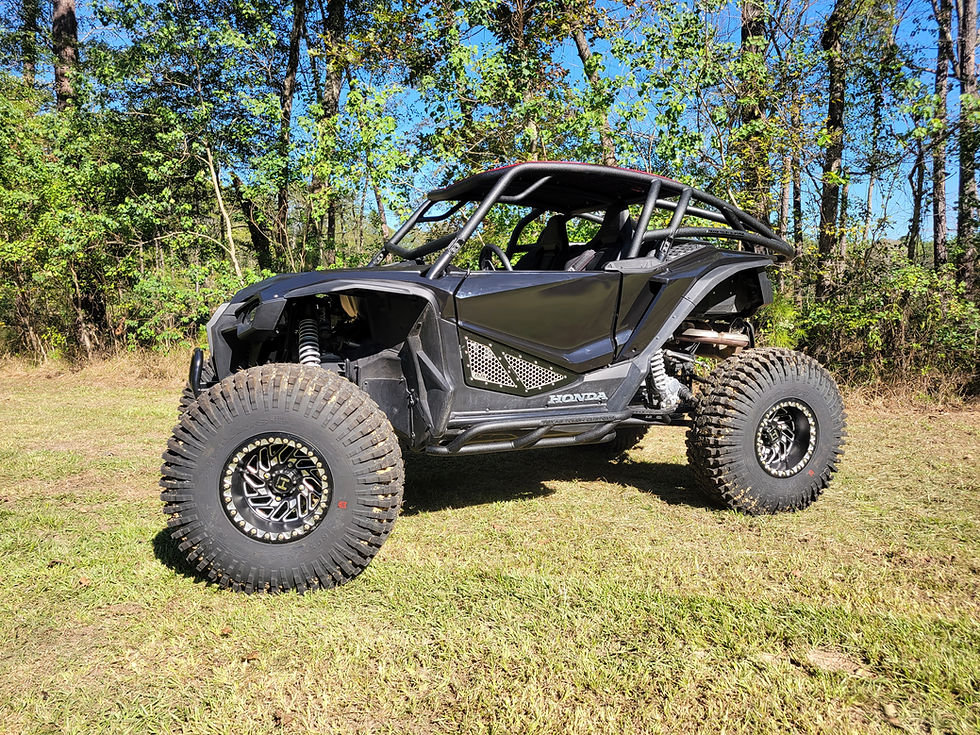 Thumbnail: Honda Talon 2 Seater Rock Sliders (Bare Metal)