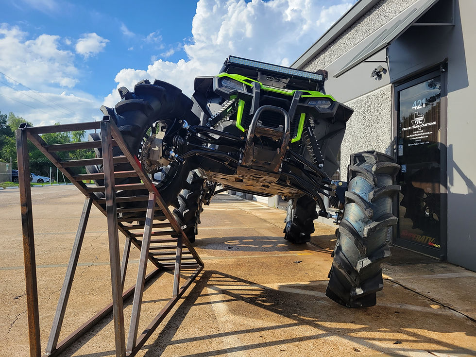 Thumbnail: Honda Talon R 3" Lift XL Ball Joint Delete (Front Only) (Powder Coated)
