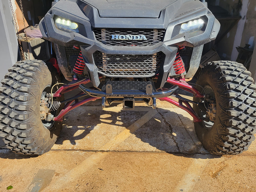 Thumbnail: Honda Pioneer 1000 Half Front Winch Bumper (Powder Coated)