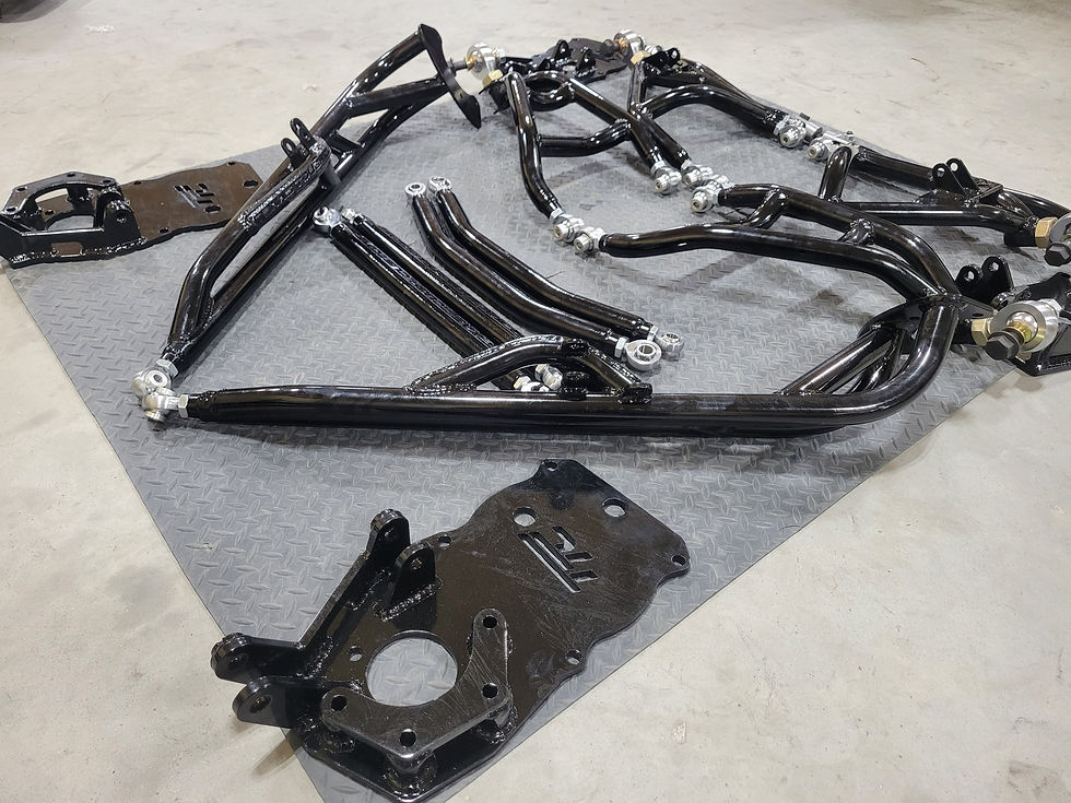 Thumbnail: Honda Talon X 3" LT XL Ball Joint Delete Kit (Full Kit) (Bare Metal)