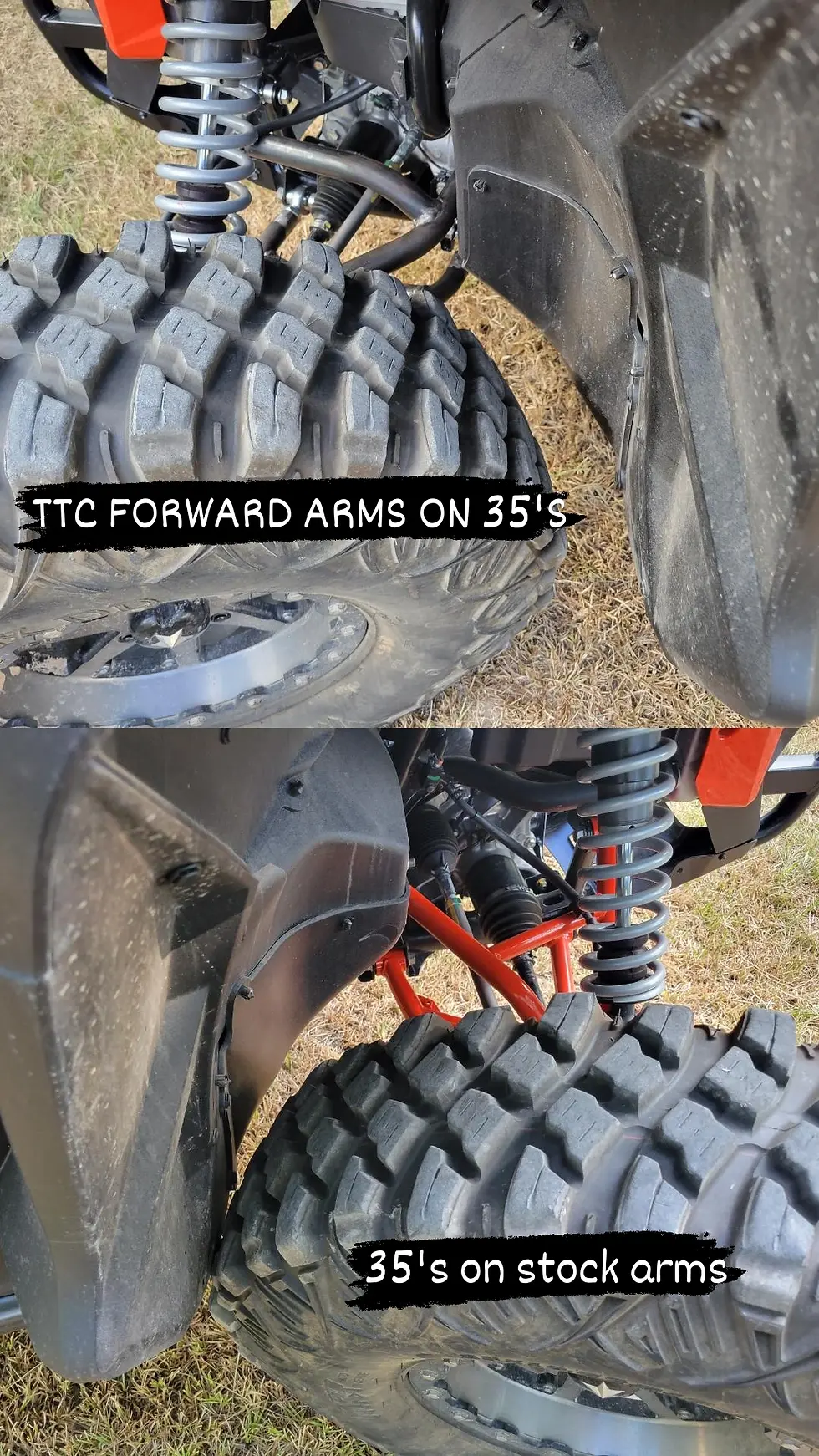Thumbnail: Honda Talon X 3" Lift (Front Only)(Bare Metal)