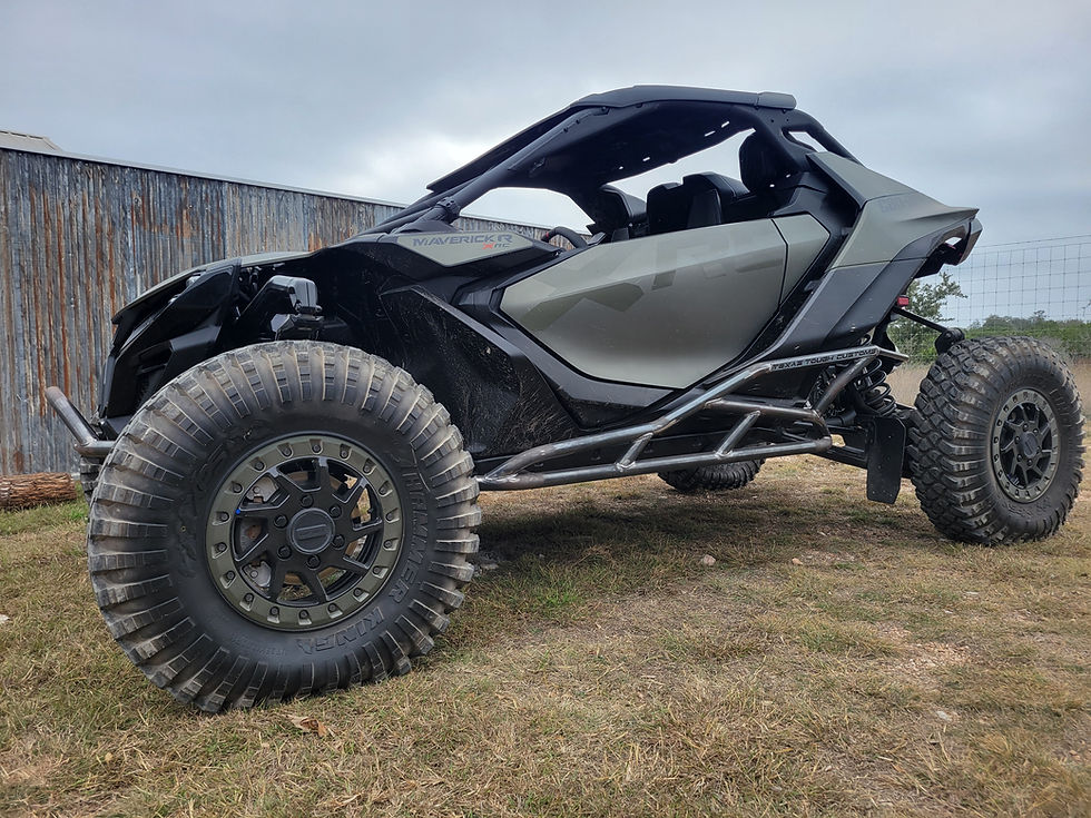 Thumbnail: Can Am Maverick R 2 Seater Rock Sliders (Powder Coated)