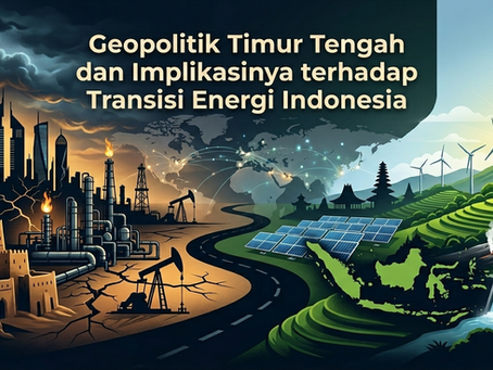 Geopolitik Timur Tengah dan Implikasinya terhadap Transisi Energi Indonesia