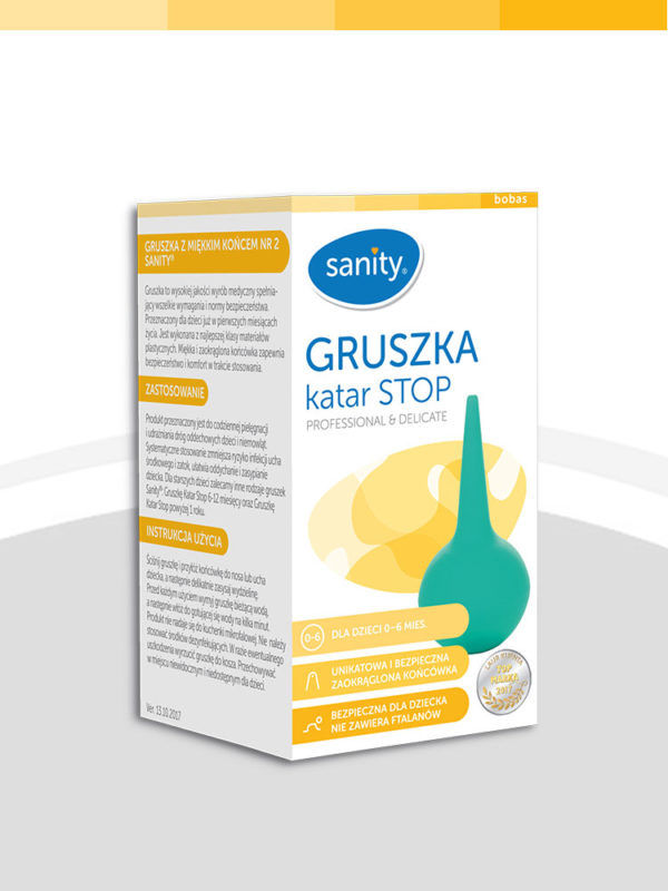 Gruszka Katar Stop 0-6 m, "SANITY"