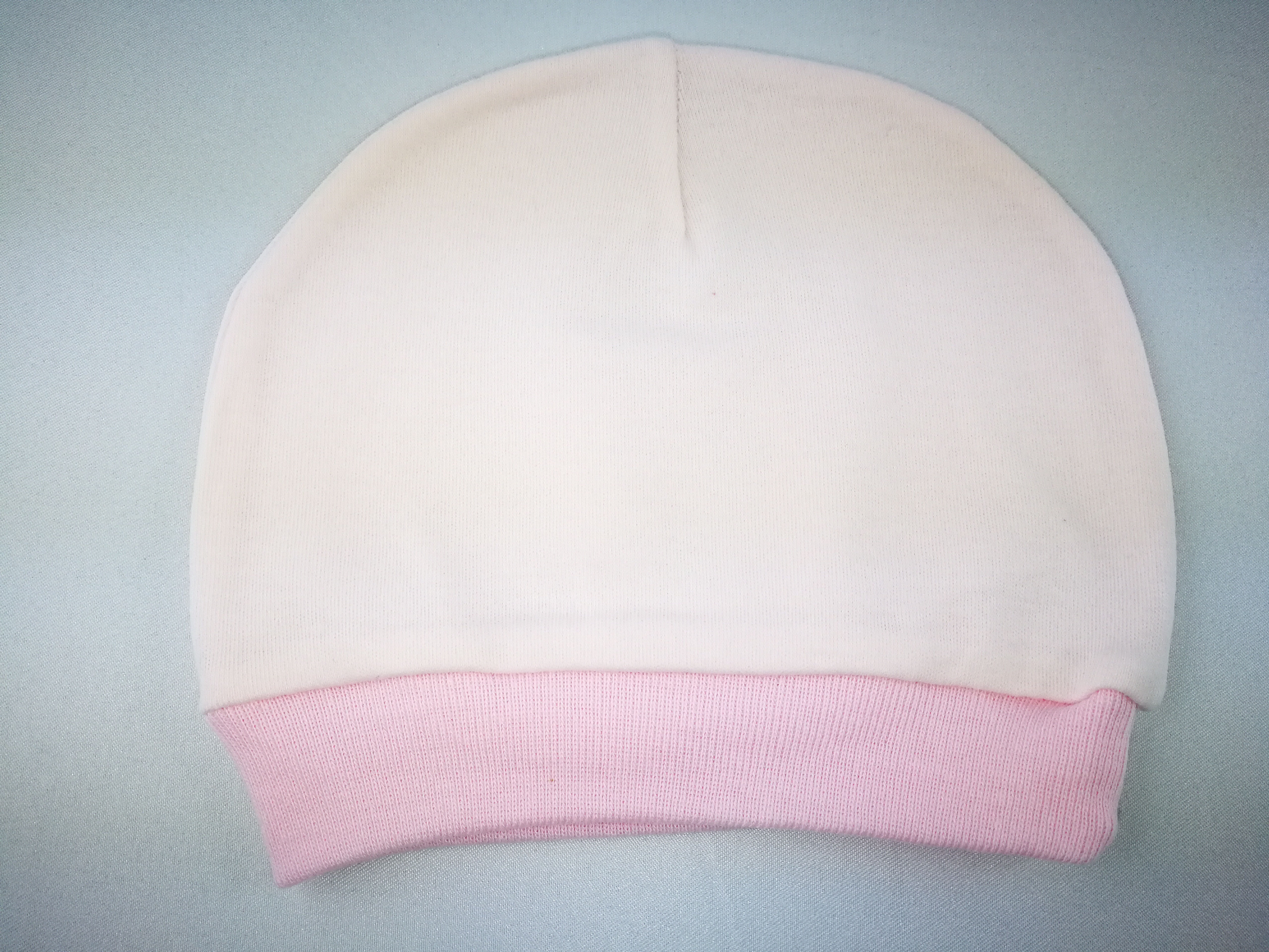 Czapka niemowlęca, bawełna pojedyncza rozm. 68