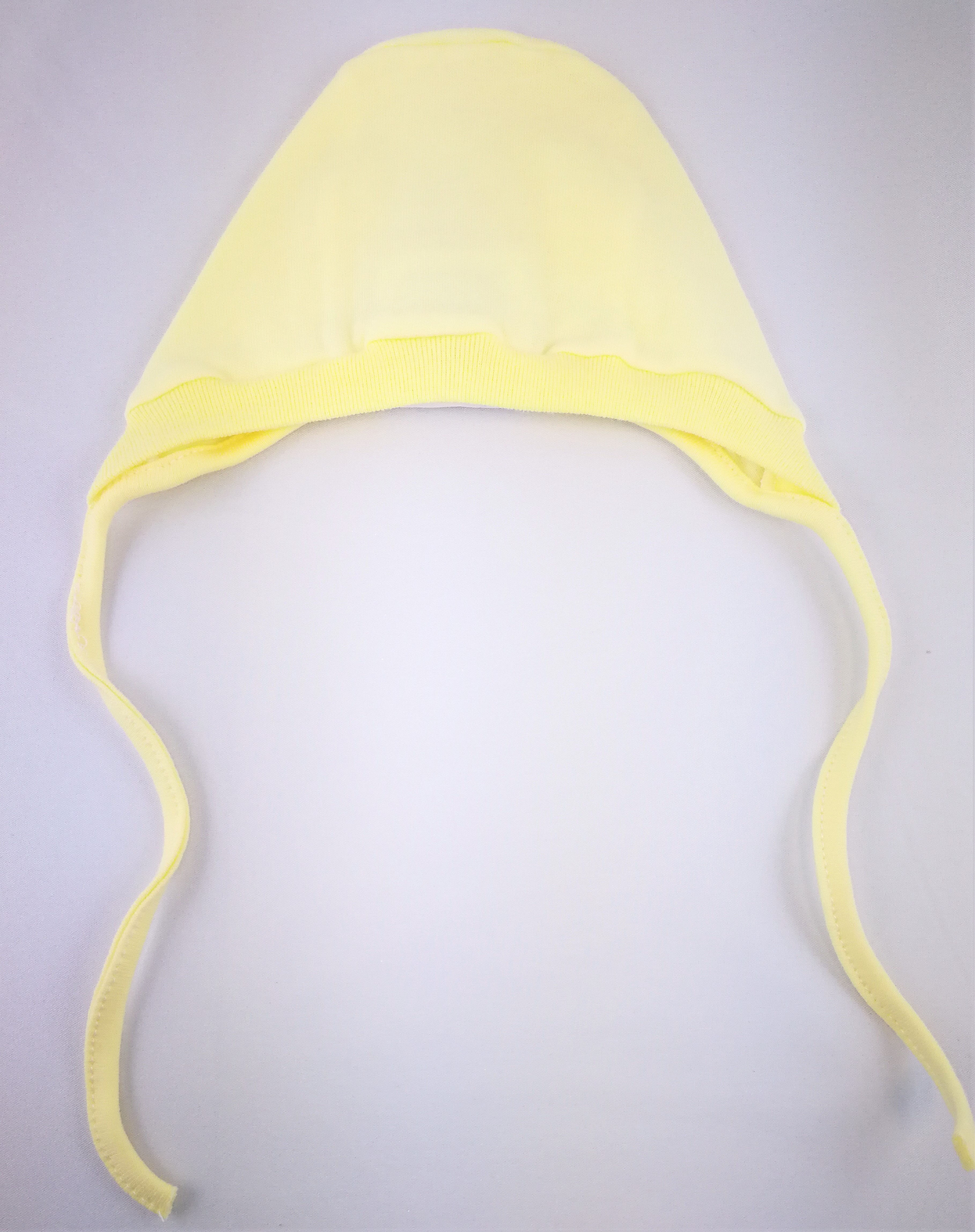 Czapka niemowlęca wiązana, bawełna pojedyncza rozm. 56