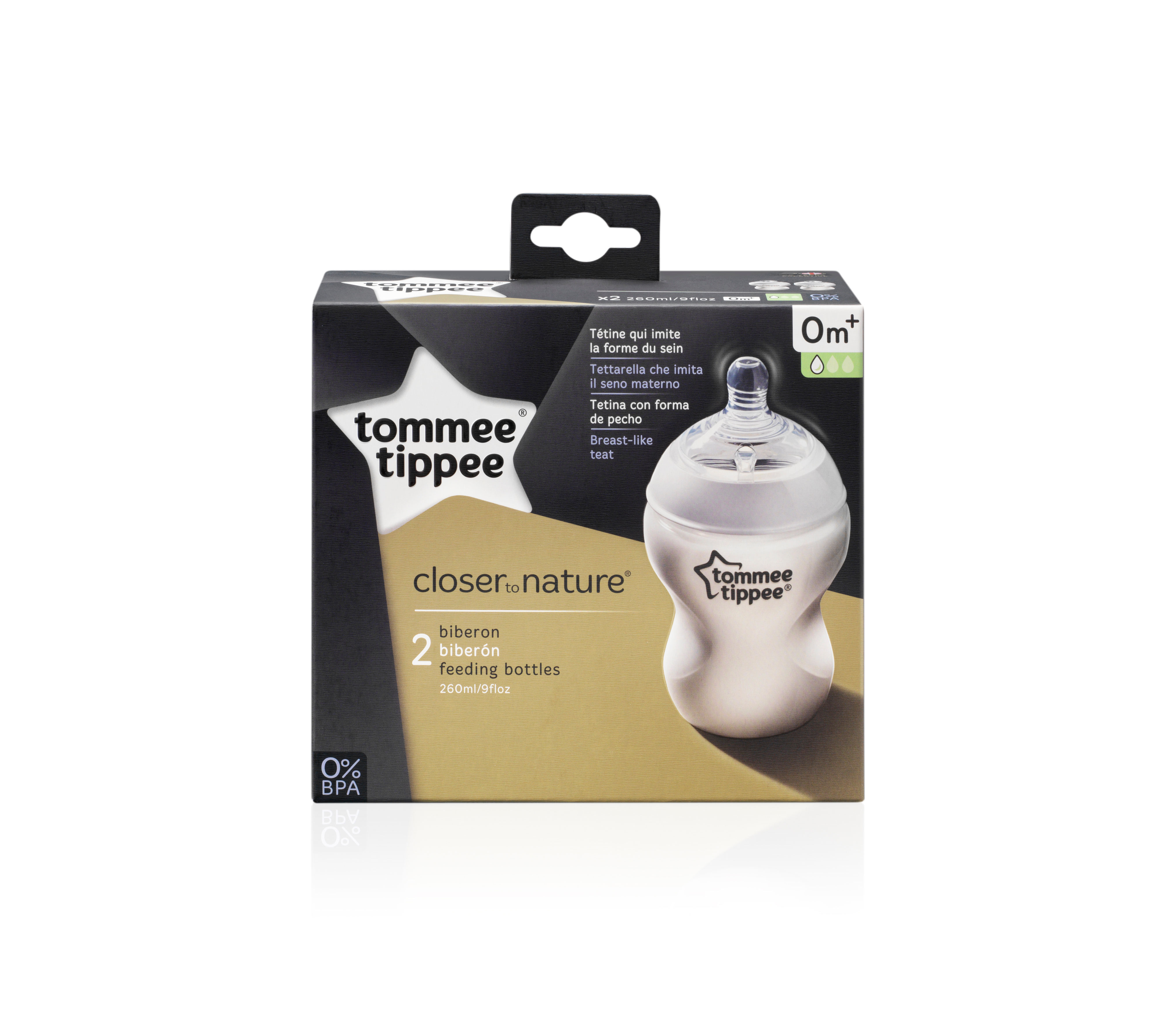 Butelka Tommee Tippee Closer to nature, 2 szt. 260 ml