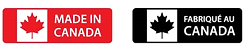 Made in Canada sign English and French versions