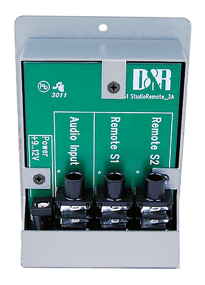 Studio remote back side