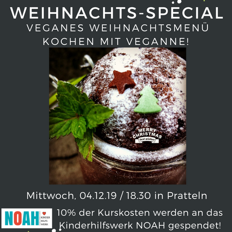 Vegan Kochen für den guten Zweck!