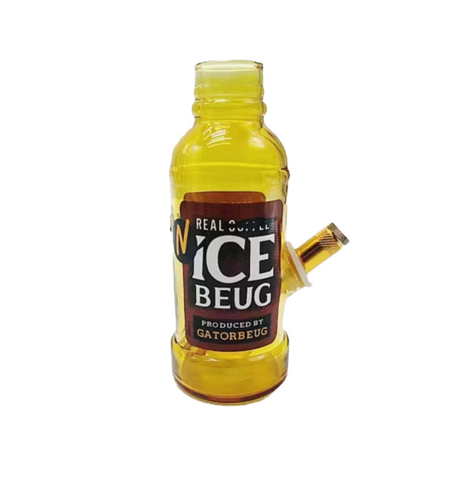 Real Nice Bottle Glass Bong | Painted Glass Collection