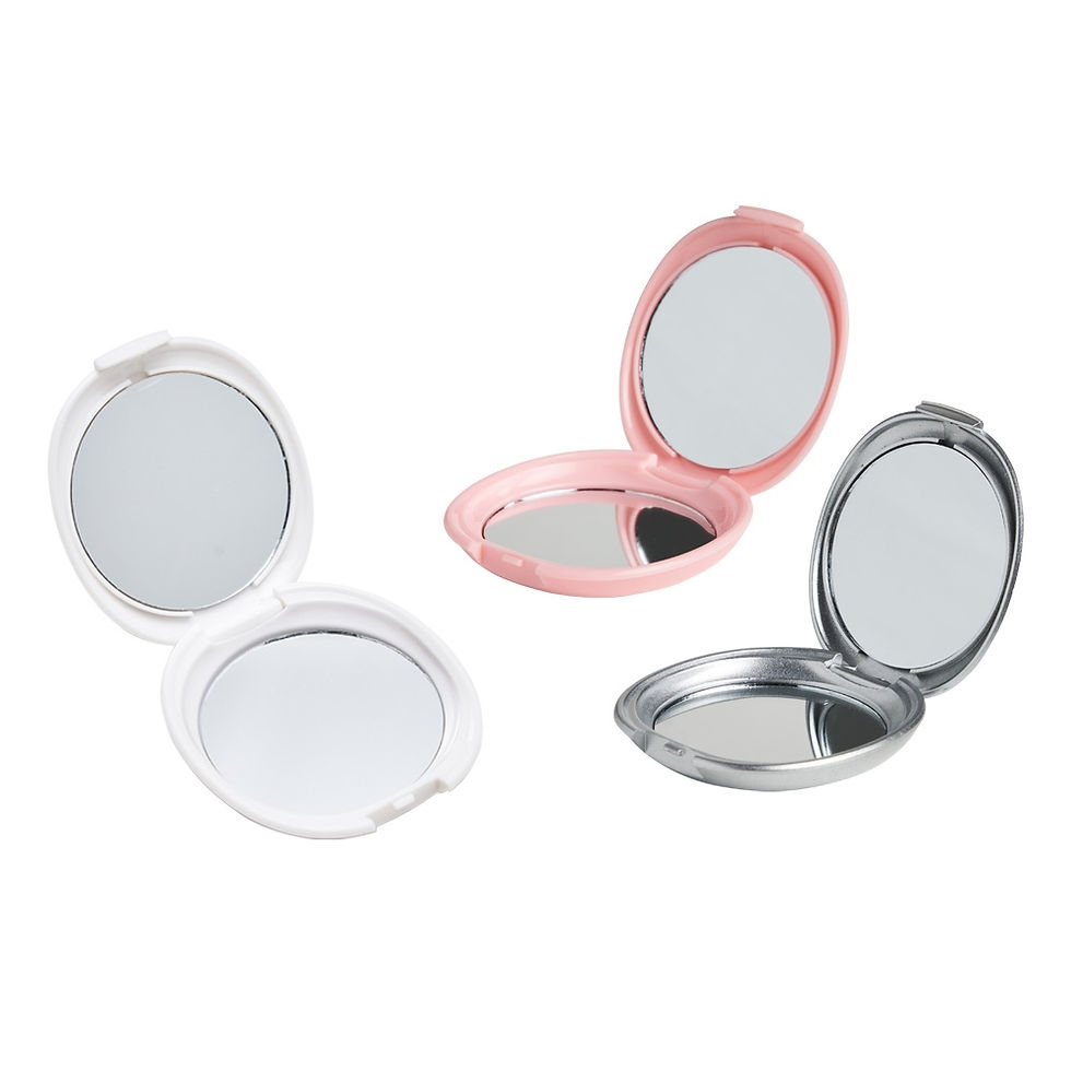 Espelho Personalizado de Mão, espelho personalizado, Brindes Outubro Rosa ,Brindes para Mulheres, Brinde dia das mães