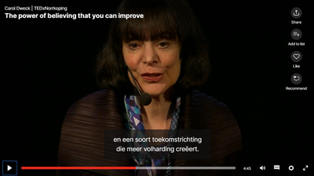 The power of believing that you can improve
