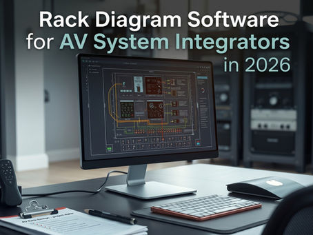 How to Choose the Right Rack Diagram Software for Your AV Integration Business